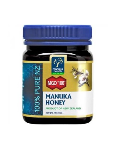 MIEL DE MANUKA MGO 100+ 250gr. MANUKA HEALTH