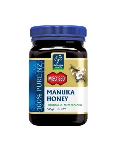 MIEL DE MANUKA MGO 250+ 250gr. MANUKA HEALTH