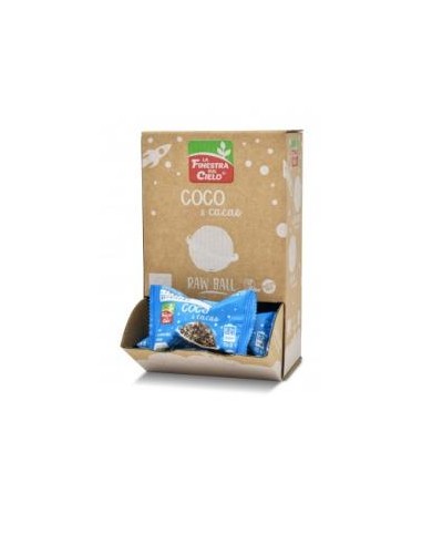 ENERGY BALL coco y cacao 20uds. ECO SG VEGAN LA FINESTRA SUL CIELO