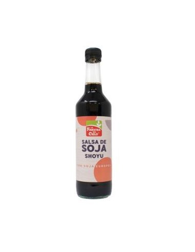 SALSA DE SOJA SHOYU vidrio 500gr. BIO LA FINESTRA SUL CIELO