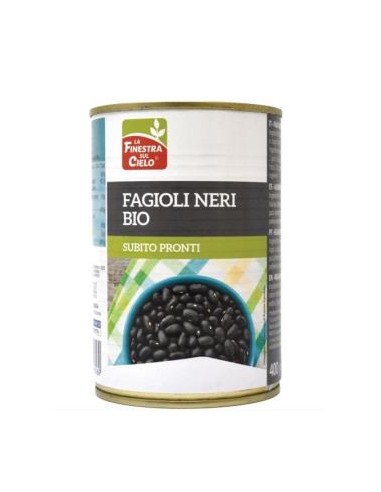 ALUBIAS NEGRAS en lata 400gr. BIO LA FINESTRA SUL CIELO