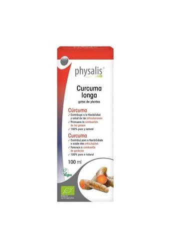 CURCUMA LONGA extracto 100ml. BIO PHYSALIS