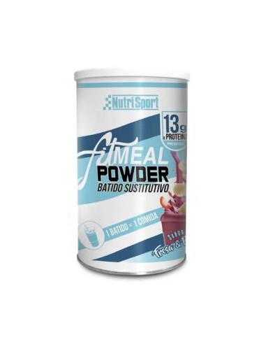 FIT MEAL POWDER fresa-platano 300gr. NUTRISPORT