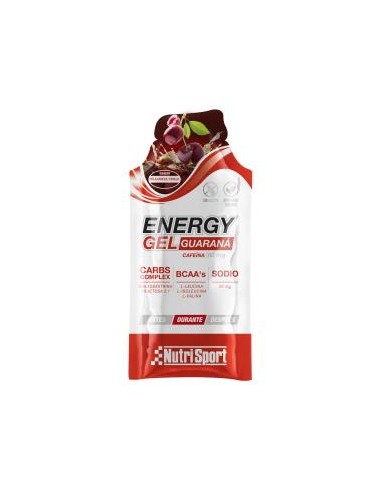 ENERGY GEL GUARANA cereza-cola 24uds. NUTRISPORT