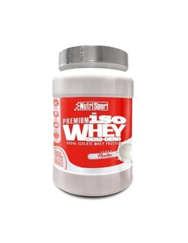 ISO WHEY CERO CERO neutro 1kg. NUTRISPORT