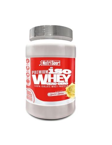 ISO WHEY CERO CERO limon 1kg. NUTRISPORT