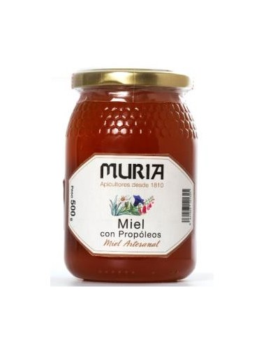 MIEL DE MIL FLORES con propolis 500gr. MURIA