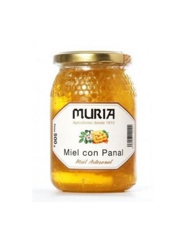 MIEL con panal 500gr. MURIA