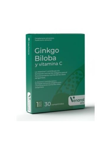 VENAROL GINKGO BILOBA+VIT. C 30comp. HERBORA