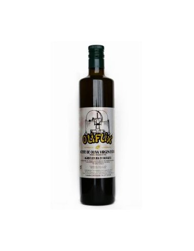 ACEITE DE OLIVA ARBEQUINA 750ml. BIO OLIFLIX