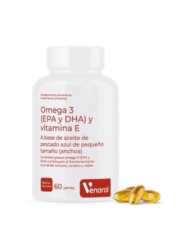 OMEGA 3 (EPA y DHA) + VIT. E 60perlas HERBORA