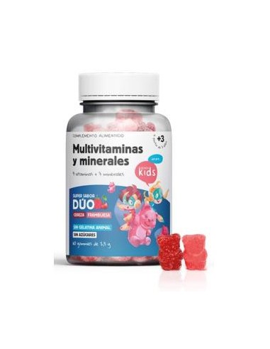 SENDA KIDS MULTIVITAMINAS Y MINERALES 60gummies. HERBORA