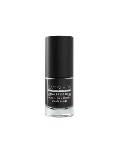 CAMALEON ESMALTE DE UÑAS negro 6ml. CAMALEON COSMETICS