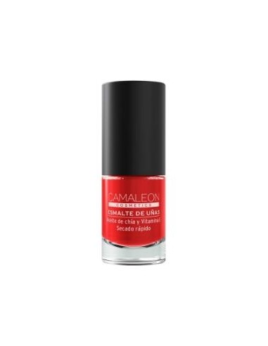 CAMALEON ESMALTE DE UÑAS rojo 6ml. CAMALEON COSMETICS