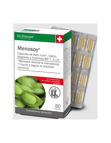 MENOSOY 60cap. DR.DUNNER SALUS