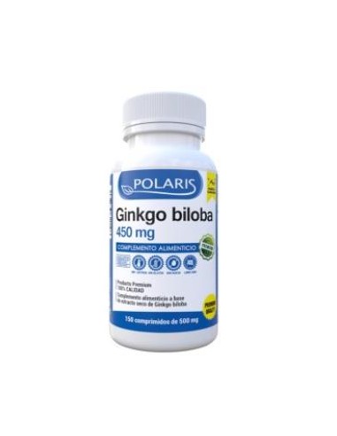 GINKGO BILOBA 450mg. 150comp. POLARIS