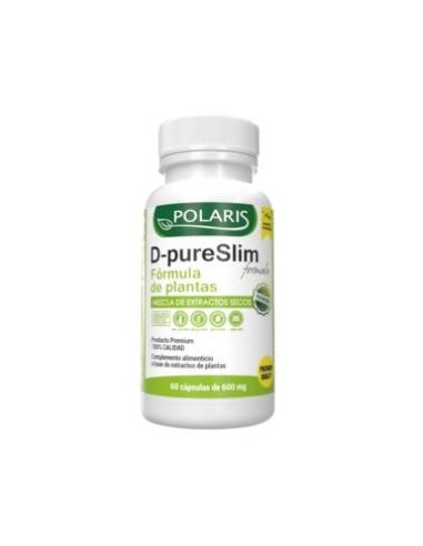 D-PURE SLIM 600mg. 60cap. POLARIS