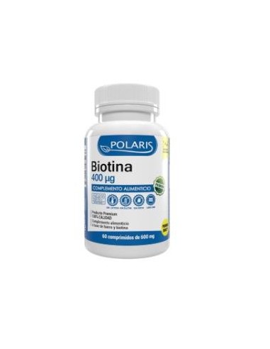 BIOTINA 400mcg. 60comp. POLARIS