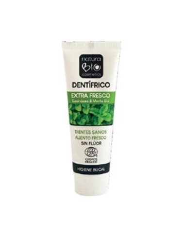 DENTIFRICO EXTRA FRESCO echinacea-menta 75ml. BIO NATURABIO COSMETICS