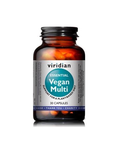 VEGAN MULTI ESSENTIAL 30cap. VIRIDIAN