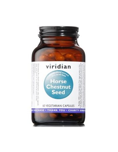 CASTAÑO DE INDIAS extracto estandarizado 60cap.veg VIRIDIAN