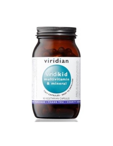 VIRIKID MULTIVIT Y MINERALES 90cap.veg. VIRIDIAN