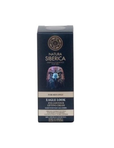 EAGLE LOOK MEN crema contorno ojos lifting 30ml. NATURA SIBERICA