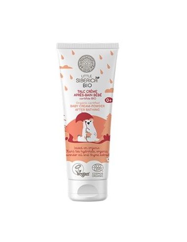 LITTLE SIBERICA crema polvo despues baño bebe 75ml NATURA SIBERICA