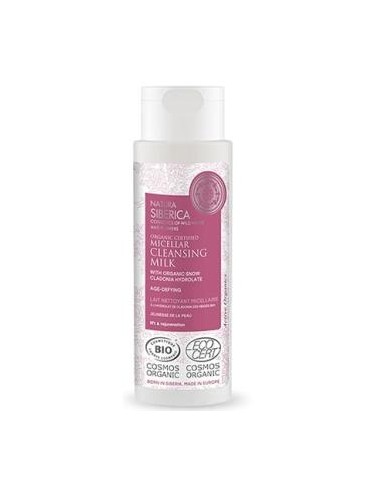 LECHE MICELAR limpiadora antienvejecimiento 150ml. NATURA SIBERICA