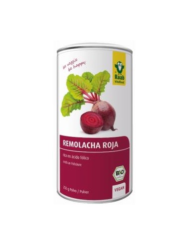 REMOLACHA ROJA polvo 250gr. BIO SG VEGAN RAAB VITALFOOD