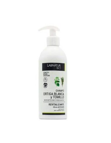 CHAMPU REVITALIZANTE ortiga blanca y tomillo 400ml LABNATUR BIO