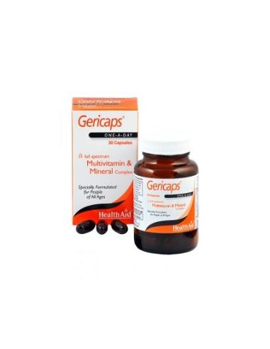 GERICAPS multinutriente 30cap. HEALTH AID