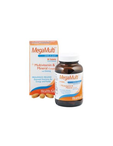 MEGAMULTI con GINSENG 30comp. HEALTH AID