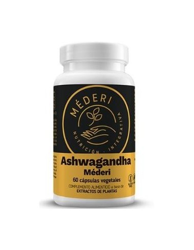 ASHWAGANDHA 60vcaps. MEDERI NUTRICION INTEGRATIVA