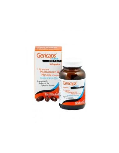 GERICAPS ACTIVE 30cap. HEALTH AID