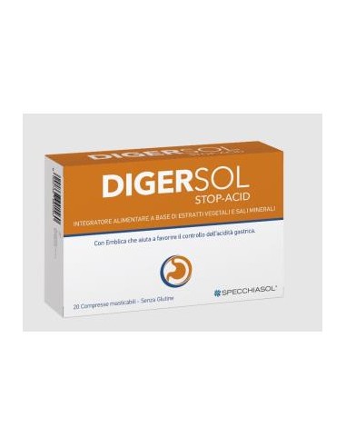 DIGERSOL 20comp.masticables SPECCHIASOL