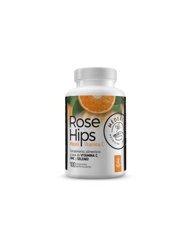 ROSE HIPS VIT. C + ZN + SE 100comp. MEDERI NUTRICION INTEGRATIVA