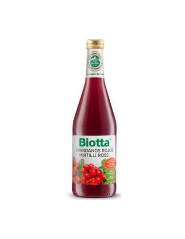 JUGO DE ARANDANOS ROJOS PLUS 500ml. BIOTTA