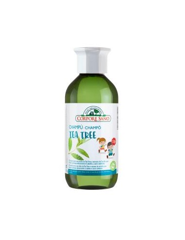 CHAMPU TEA TREE antipiojos 300ml. BIO CORPORE SANO