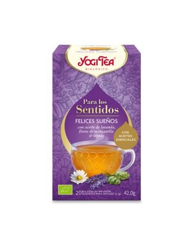 YOGI TEA FELICES SUEÑOS para los sentidos 17inf.