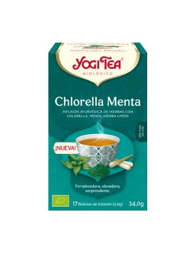 YOGI TEA CHLORELLA MENTA 17infusiones