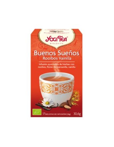 YOGI TEA BUENOS SUEÑOS rooibos 17infusiones