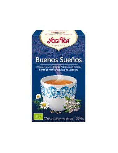 YOGI TEA BUENOS SUEÑOS 17infusiones