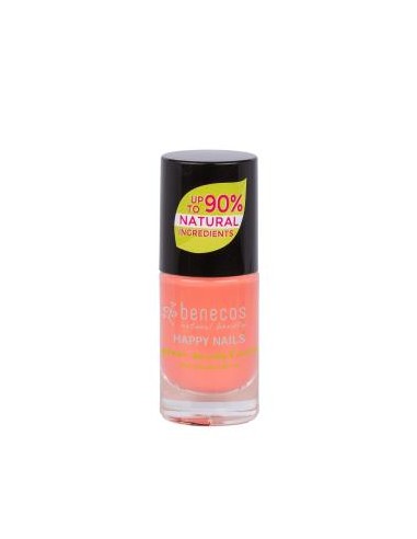 LACA DE UÑAS peach sorbet 5ml. VEGANO BENECOS