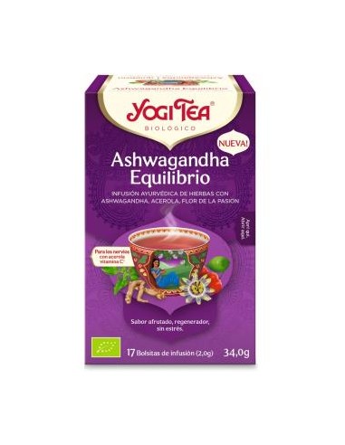 YOGI TEA ASHWAGANDHA EQUILIBRIO 17infusiones