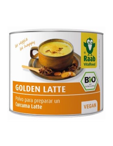 GOLDEN LATTE bebida de curcuma en polvo 70gr. BIO RAAB VITALFOOD