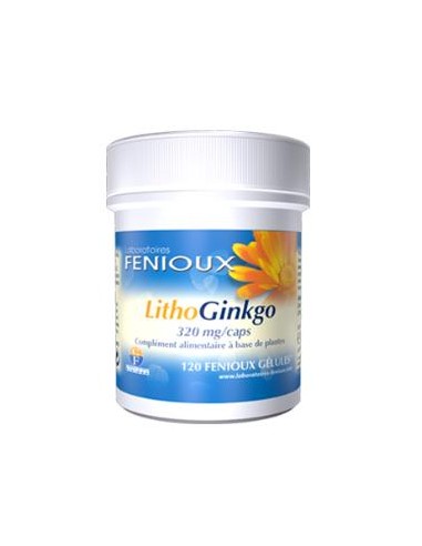 LITHO GINKGO 120cap. FENIOUX