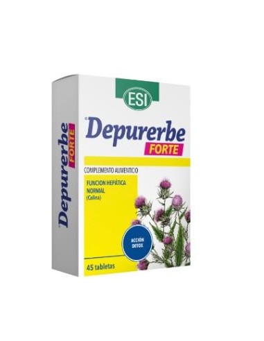 DEPURERBE forte (hepadiet) 45comp. TREPATDIET-ESI