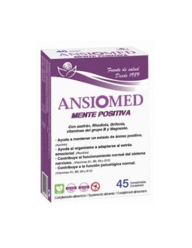 ANSIOMED mente positiva 45comp. BIOSERUM