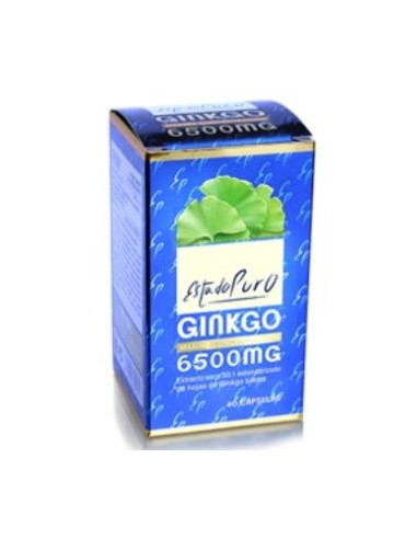 GINKGO 6500mg. 40cap. ESTADO PURO TONGIL